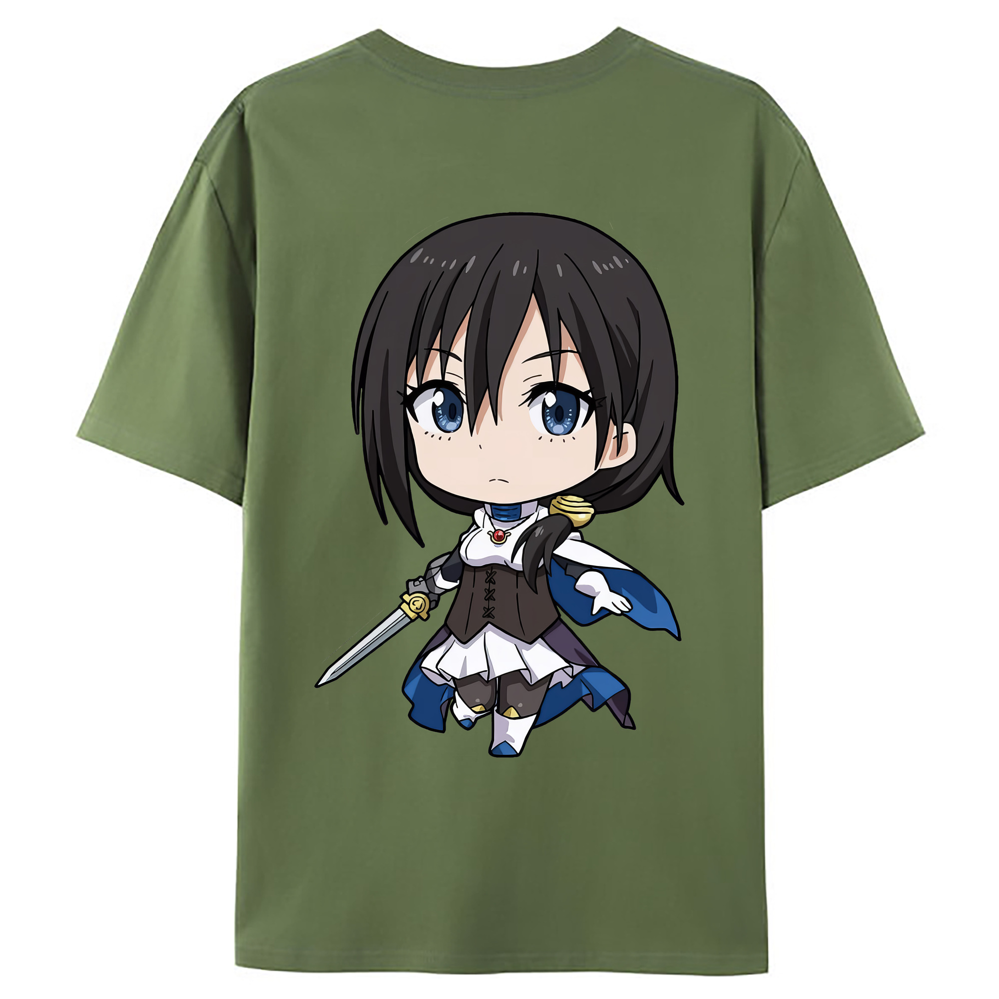 （画像用） 転スラ Regarding Reincarnated to Slime 綿100％ メンズ半袖Tシャツ（バックプリント） 通気性
